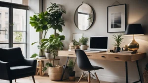 Read more about the article Love Your Living Room Office: Tips for Style & Productivity