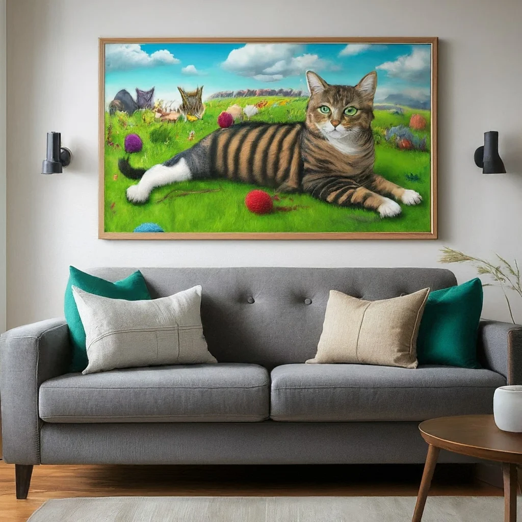 Personalized Art - cat room design ideas