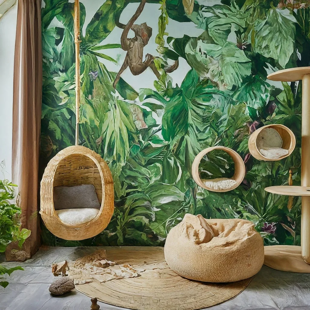 Themed Cat Rooms - cat room design ideas