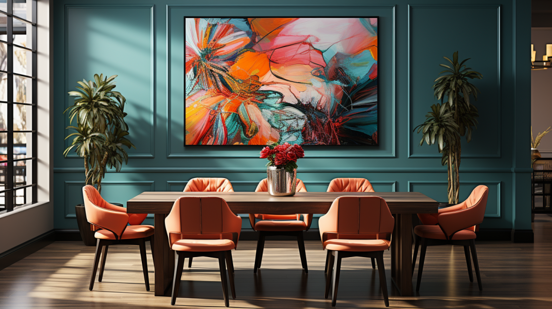 You are currently viewing Eat In Artful Ambiance: Unique Wall Decor For Dining Rooms