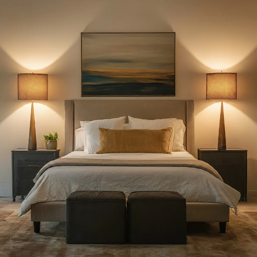 Ignoring the Power of Lighting - decoration ideas for bedroom walls